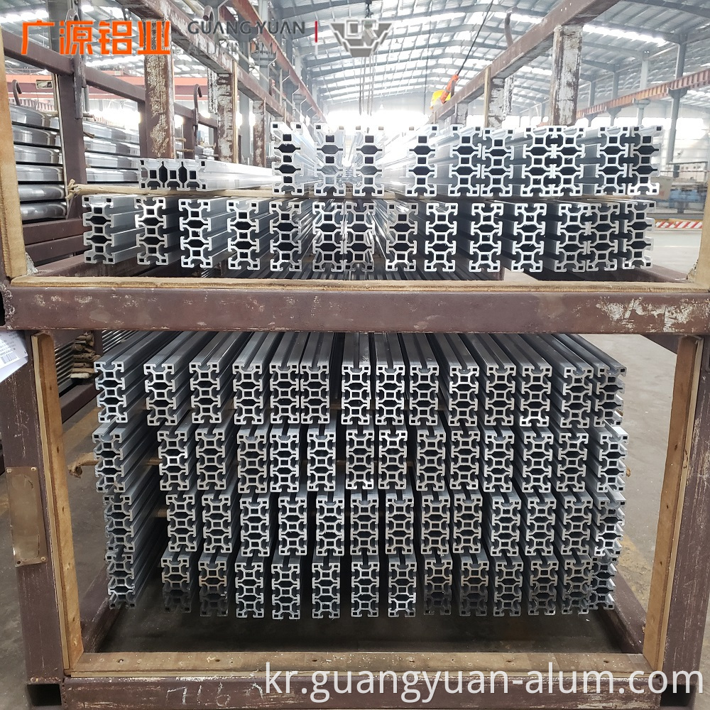 guangyuan aluminum co., ltd Modular Aluminium Extrusion Profile T slot aluminium profiles